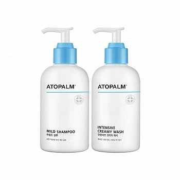 Глубоко увлажняющий гель для душа + Мягкий шампунь Intensive Creamy Wash & Mild Shampoo