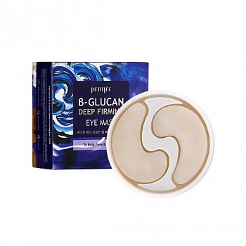 Укрепляющие тканевые патчи для глаз с бета-глюканом B-Glucan Deep Firming Eye Mask