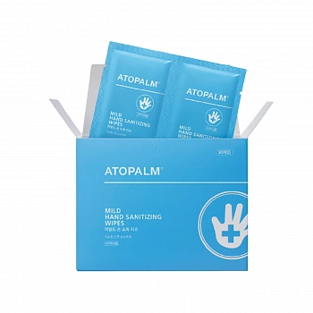 Мягкие антисептические салфетки для рук 90шт Mild Hand Sanitizing Wipes 90ea