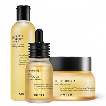 Набор из 3 продуктов для возрастной кожи Full Fit Propolis Special Set 3items