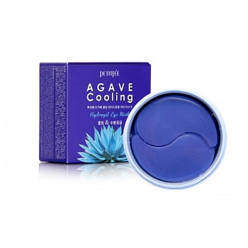 Охлаждающие гидрогелевые патчи для век с экстрактом агавы Agave Cooling Hydrogel Eye Mask