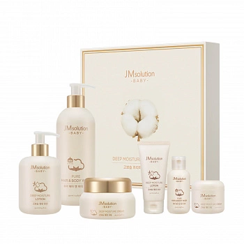 Детский набор глубокого увлажнения из шести продуктов Baby Deep Moisture Premium Set