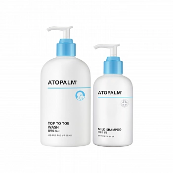Гель для купания детей + Мягкий шампунь TOP TO TOE Wash & Mild Shampoo