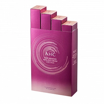 Антивозрастной крем для кожи вокруг глаз с пептидами 4шт Time Rewind Real Eye Cream for Face 4ea