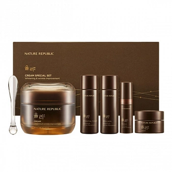 Набор уходовой косметики с восточными травами и 
экстрактом ягод женьшеня Yuli Cream Special Set