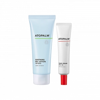 Успокаивающий гель-лосьон  + Крем для лица с многослойной эмульсией Soothing Gel Lotion & Face Cream