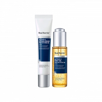 Масло с лифтинг-эффектом + Лифтинг-крем Active-V First Oil & Active-V Lifting Cream